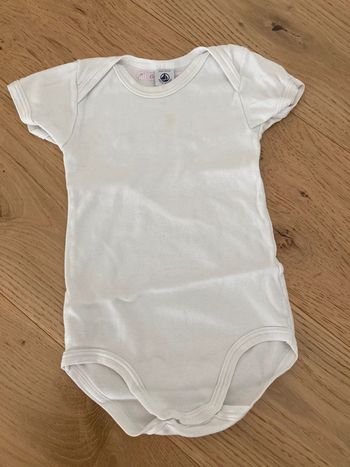Body blanc Petit Bateau