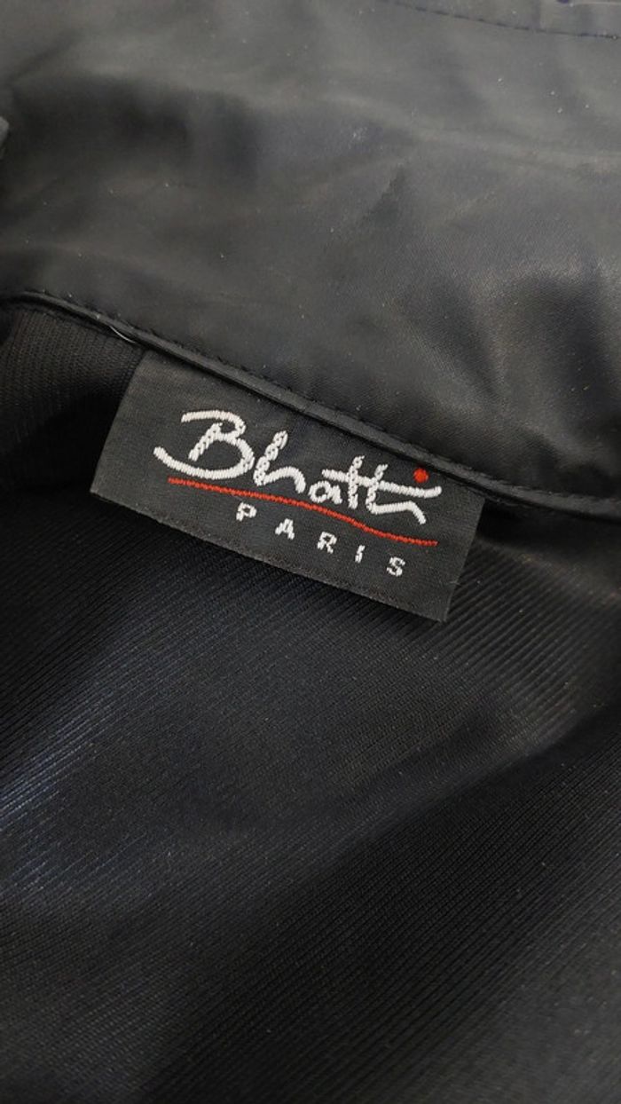 Trench noir imperméable waterproof Bhatti Paris taille S - photo numéro 5