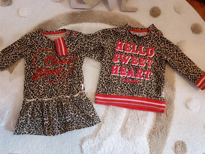 Lot de 2 tops Vingino 12-18 mois
