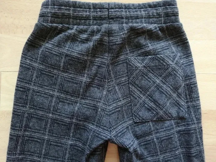 Pantalon gris à carreaux Kiabi 3 ans - photo numéro 4