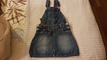 robe salopette en jean vertbaudet 6 ans