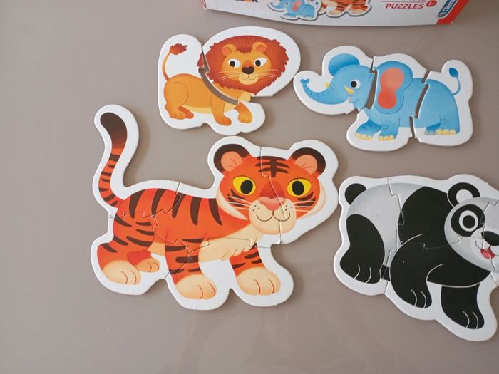 Boîte avec puzzles 2 ans Clementoni - photo numéro 5