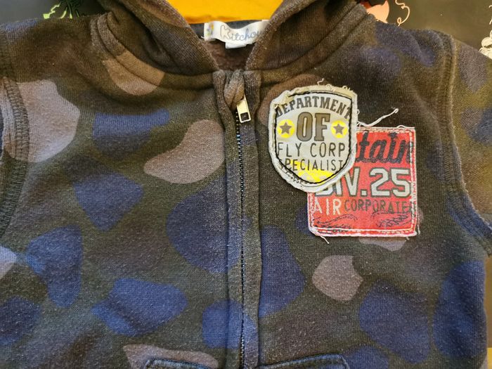 sweat zippé taille 12 mois - photo numéro 2