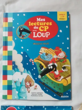 Livre cp avec Loup
