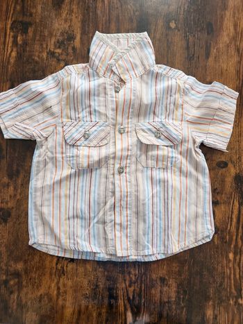 Chemise manche courte garçon