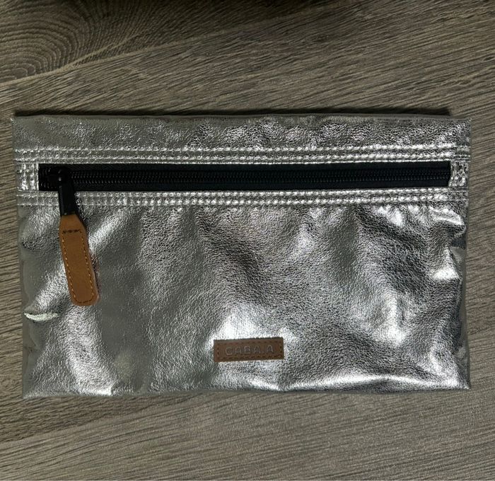 Pochette Sac Cabaïa monte Carlo argent édition Noël