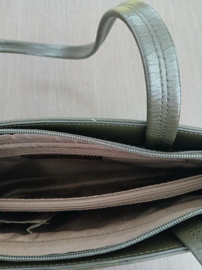 Sac à main sacoche kaki femme Arthur & Aston - photo numéro 7