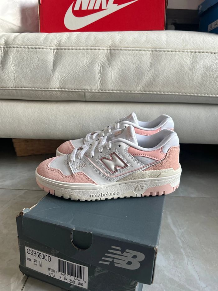 New balance 550 pink sea salt