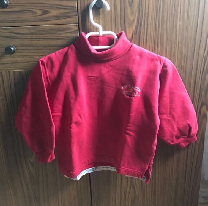 Pull col roulé