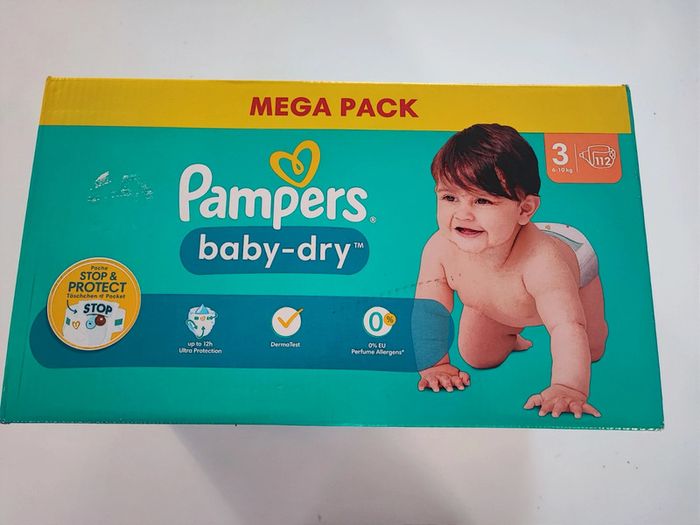 Mega pack Pampers Baby-dry
