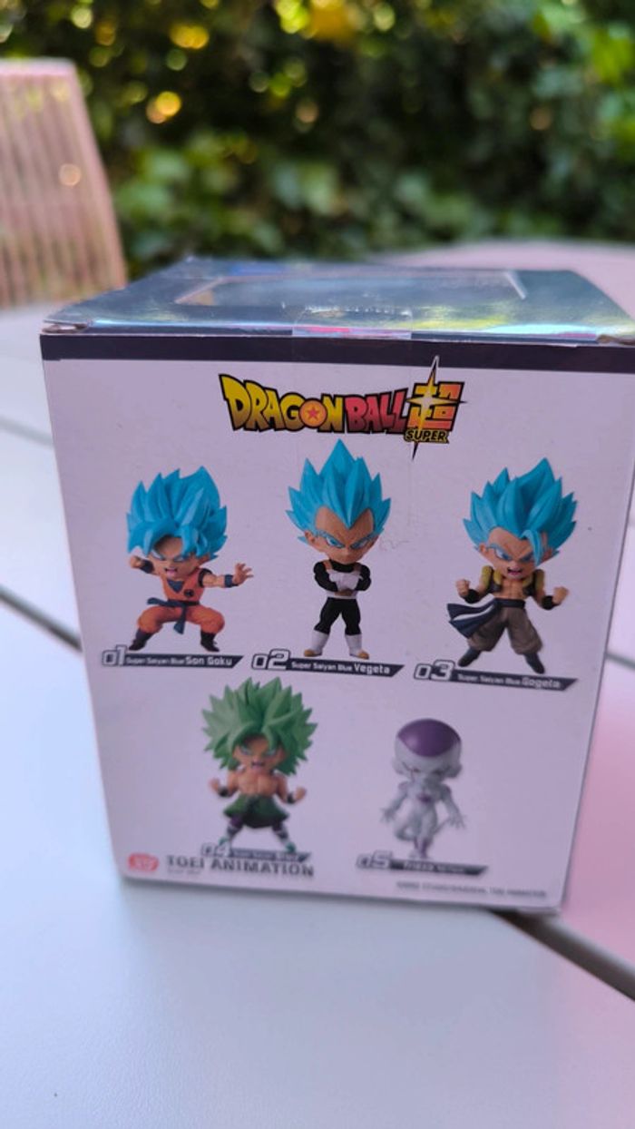 Dragon Ball Chibi Masters - Super Saiyan Blau Vegeta - 8cm - T05 - Bandai - photo numéro 2