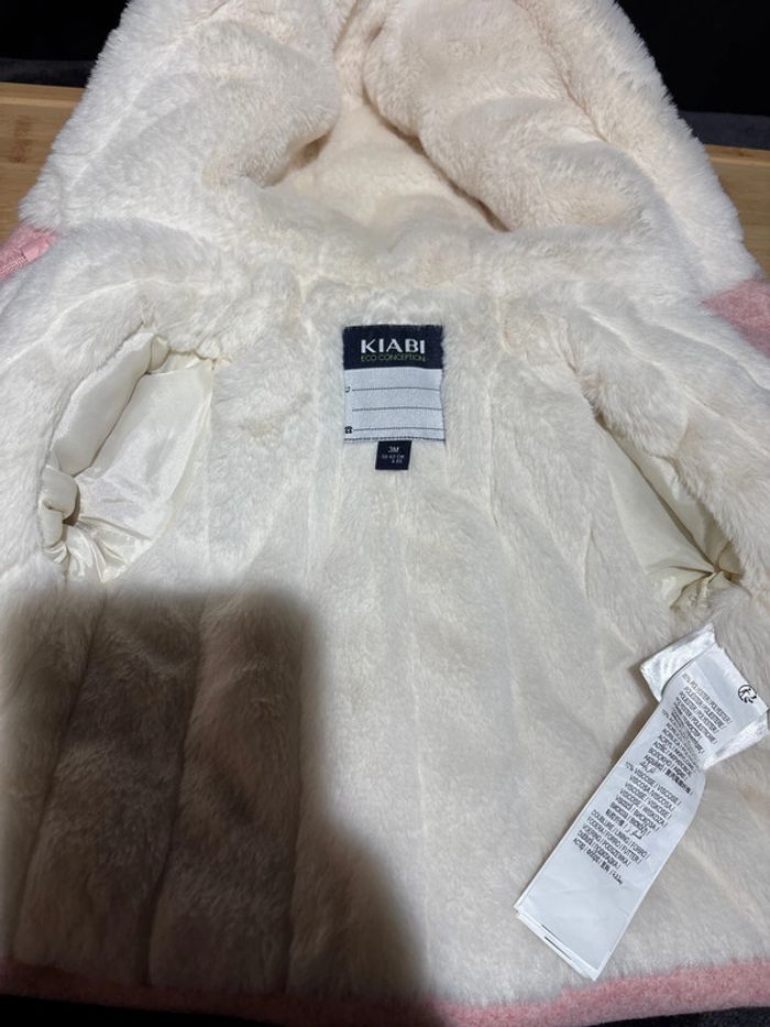 Blouson rose bébé fille taille 3 mois neuf - photo numéro 5