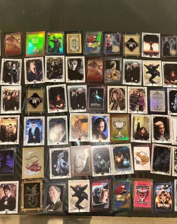 Lot de 84 carte Harry Potter panini collection - photo numéro 2