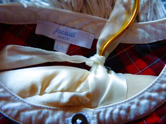 chemise fille 10 ans jacadi carreaux 10 ans TBE manches longues - photo numéro 5