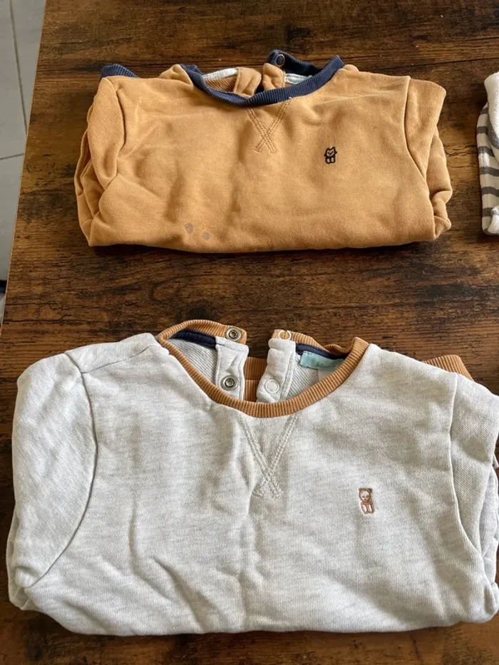 Lot de 4 pulls bébé garçon 23 mois - photo numéro 2