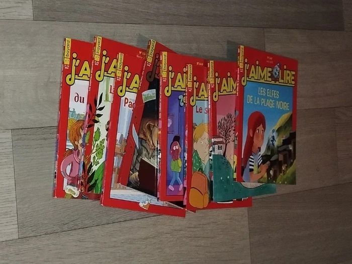 Lot de 8 magazines J’aime lire année 2022-23 L054  7595905911 - photo numéro 2