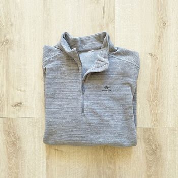 Quechua Pull Activ Wear Homme Gris Exclusif Sportwear Mountain Collection (Taille XL)