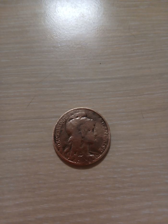 Piece de collection 10c fraterin annee 1900 tres bonne etat - photo numéro 3