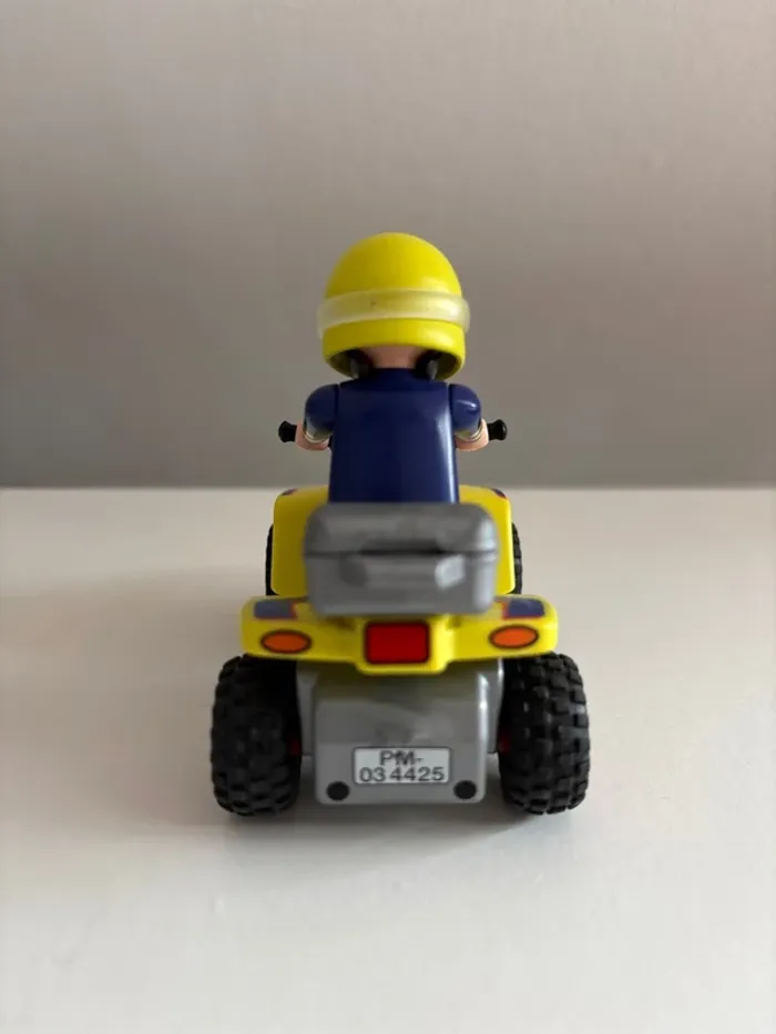 Playmobil quad et pilote - photo numéro 4