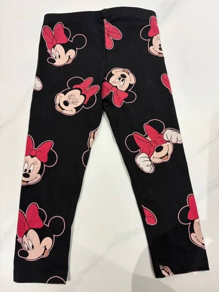 Legging noir/fuchsia Minnie Disney Baby 30-36 mois > 98 cm - photo numéro 4