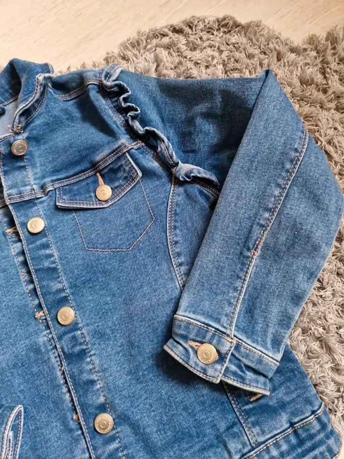 Veste en jean fille - photo numéro 3