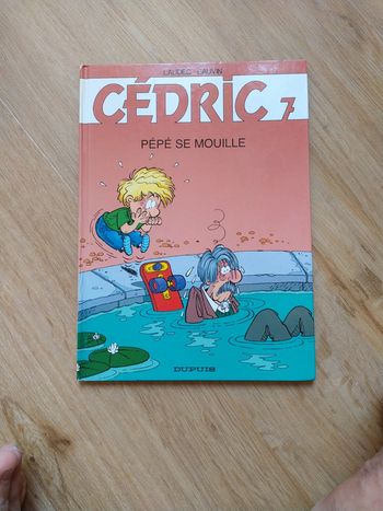 BD Cédric 7 pépé se mouille