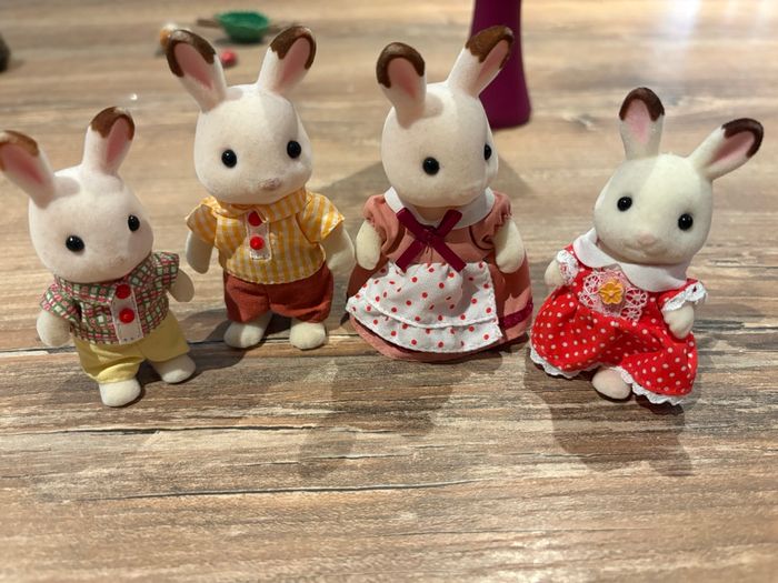 Famille Lapin Sylvanian - photo numéro 2