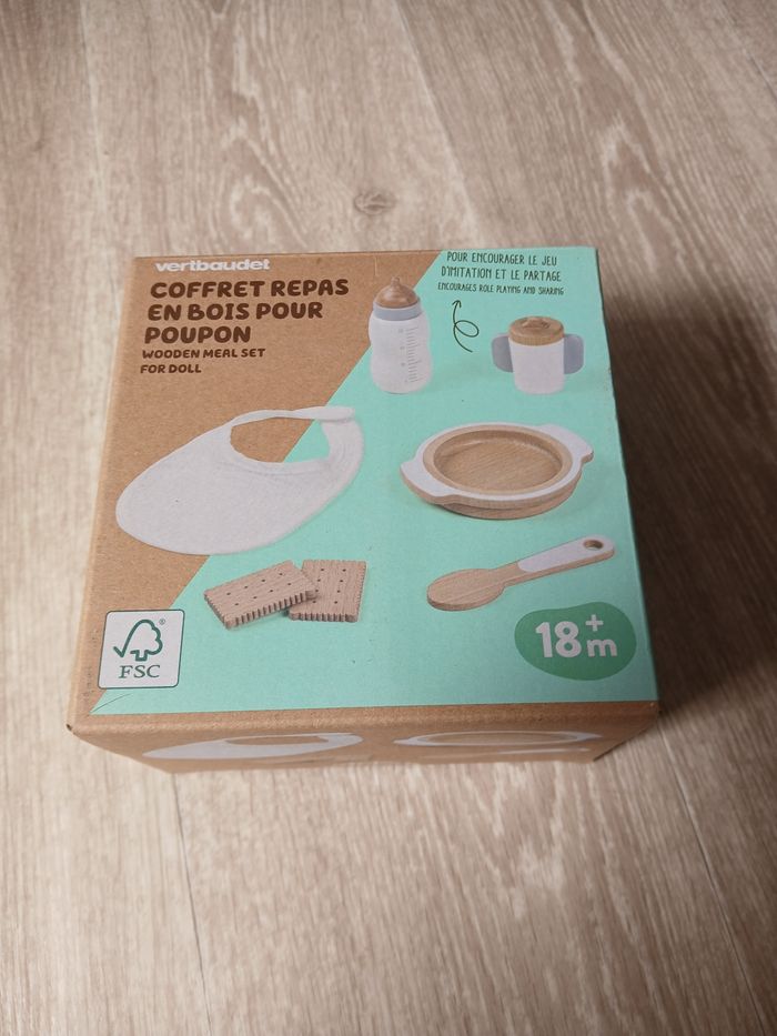 Jouet kit repas poupon vertbaudet neuf - photo numéro 3