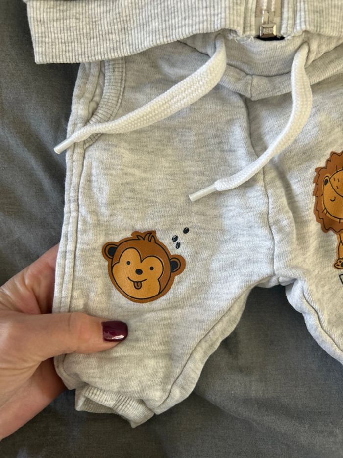 Ensemble jogging bébé garçon 3 mois - photo numéro 2