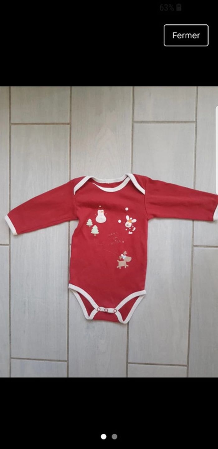 Bodie de noel mixte 6mois