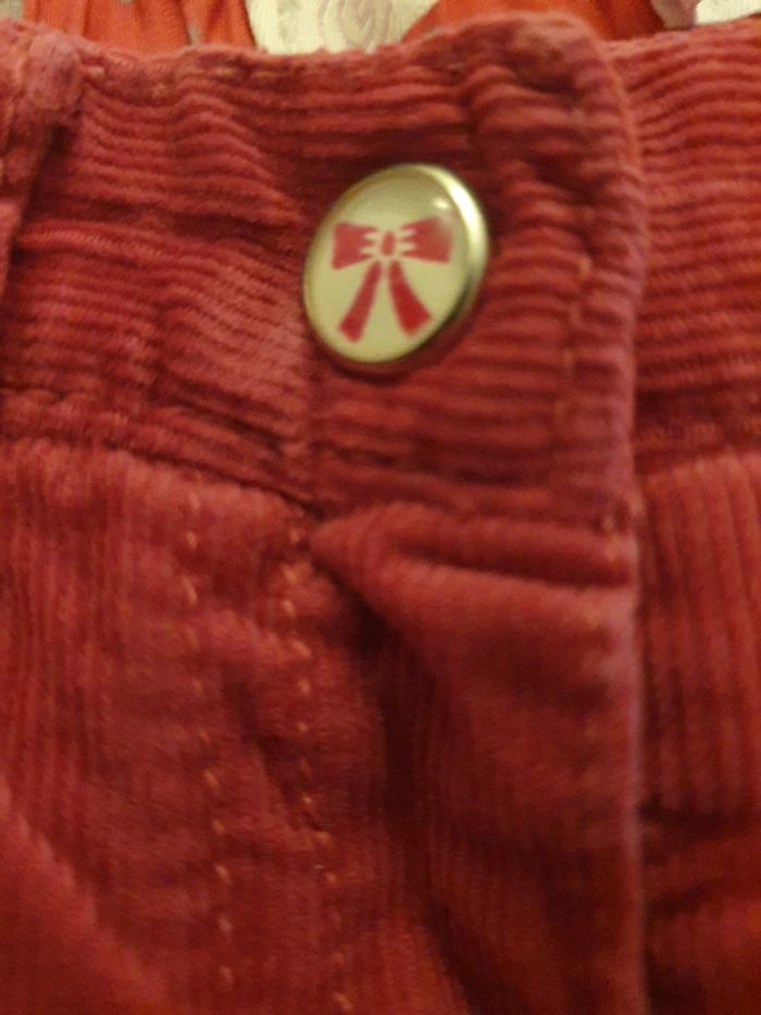 Pantalon Gemo velours côtelé taille 18 mois - photo numéro 4