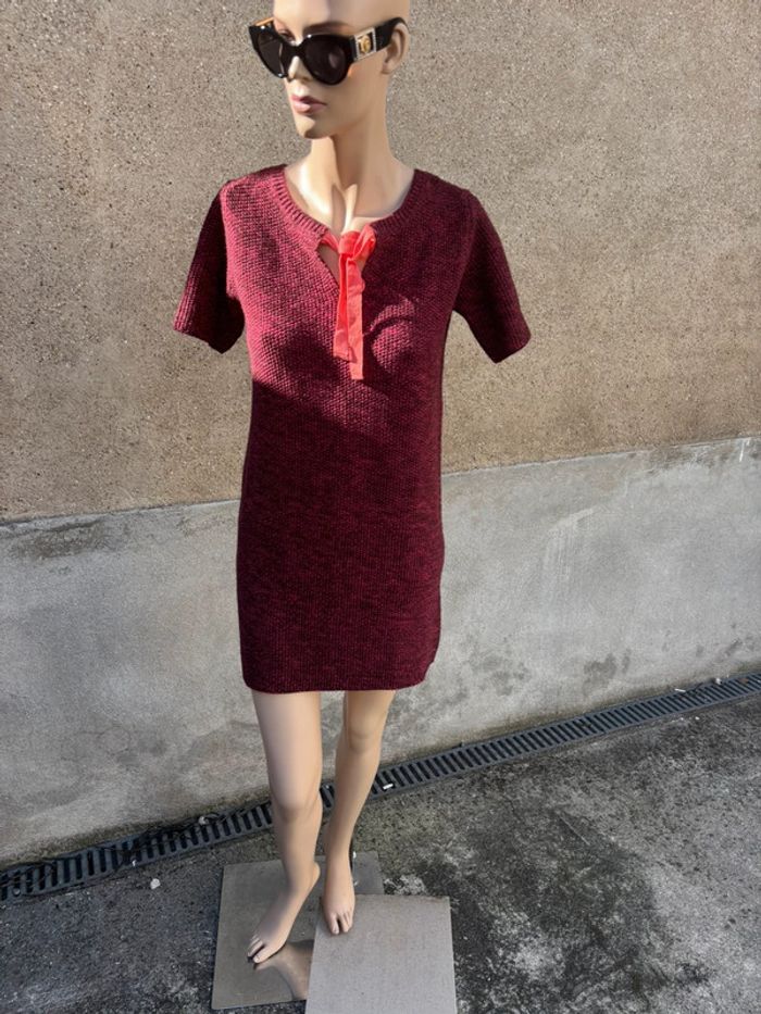 Robe neuve maje en maille manche courte