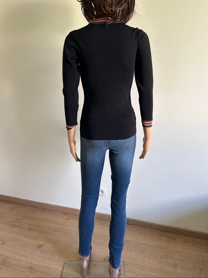 Pull noir et pailleté Morgan taille XS jamais porté - photo numéro 6