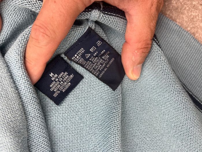 🧥 Pull bleu Tommy Hilfiger taille M coton 🧥 - photo numéro 11