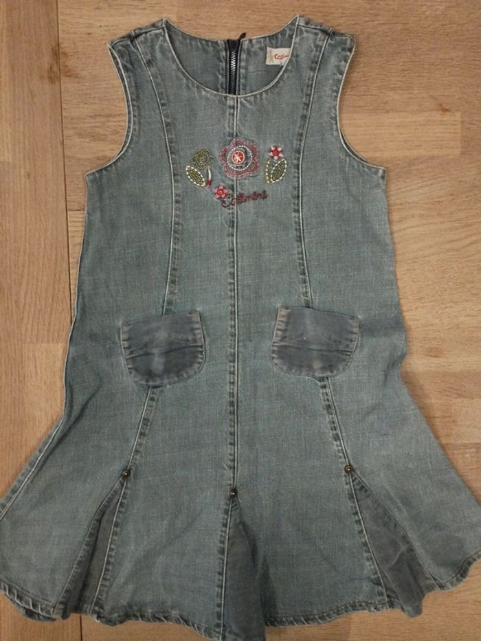 Robe en jean Catimini 8 ans