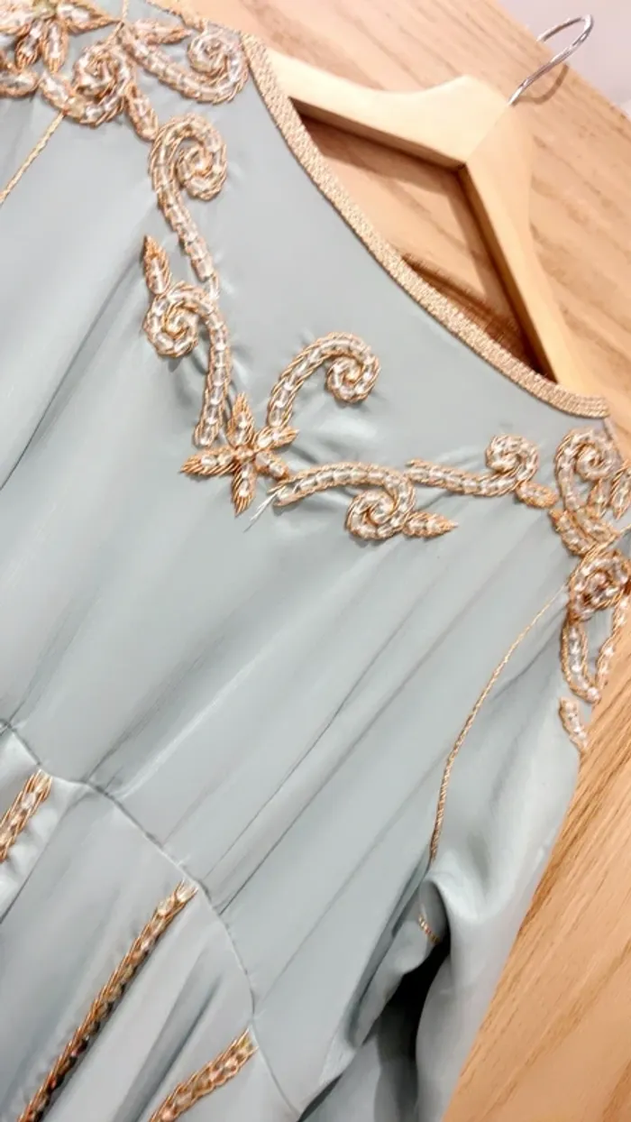 Caftan stylé pantalon/robe - photo numéro 6