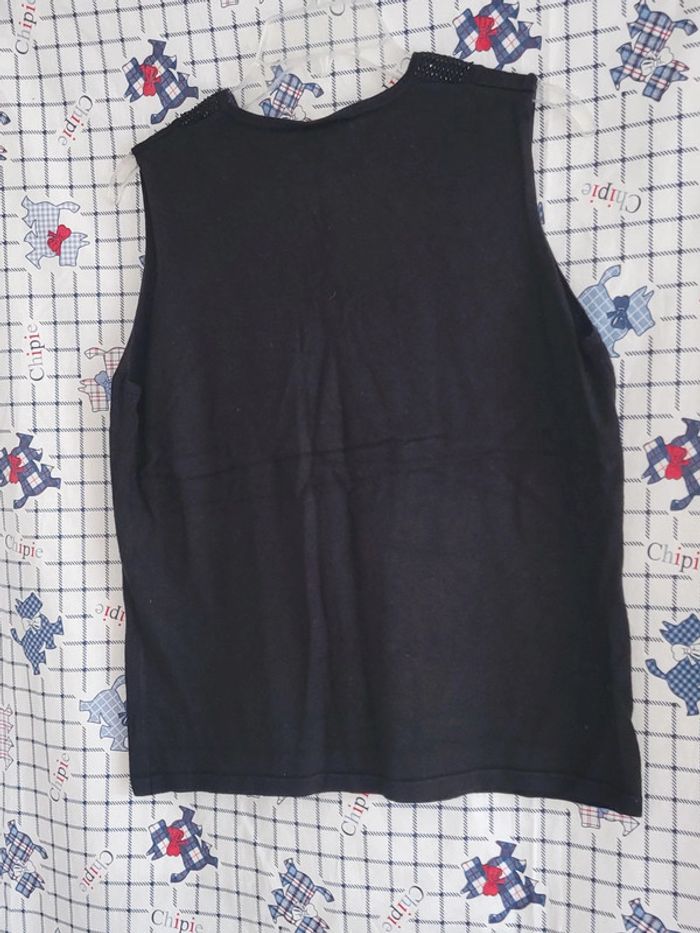 Top noir été T 42 - photo numéro 2