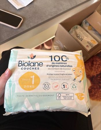 Couche biolane  taille 1