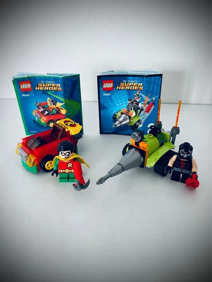 LEGO Super Heroes 76062 - Mighty Micros : Robin vs Bane - Complet avec Notice - photo numéro 7