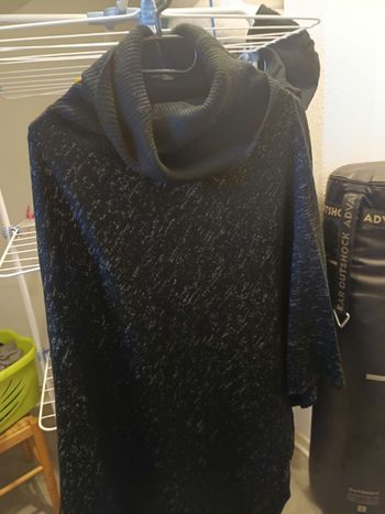 Poncho brillant