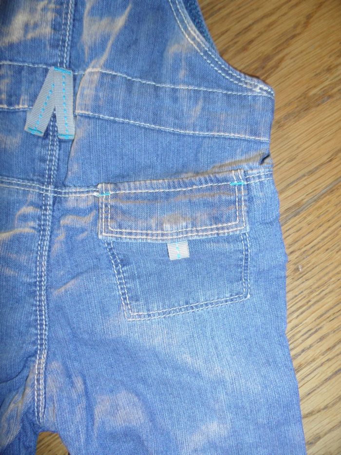 Salopette en jean garçon mi-saison, OBAIBI, 6 mois - photo numéro 6