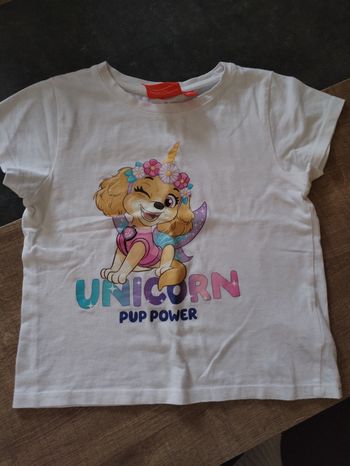 T-shirt pat patrouille 8 ans