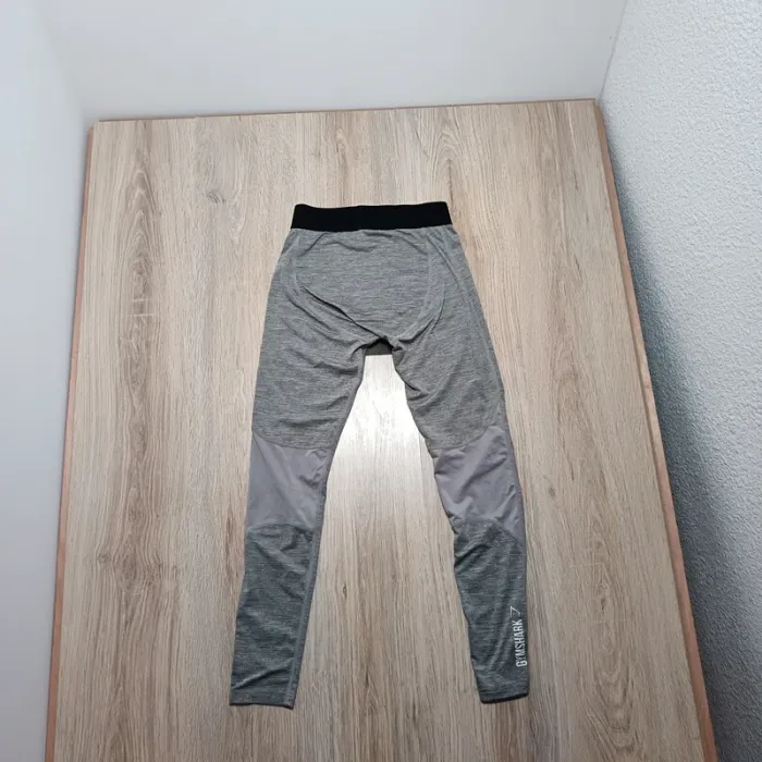 Collant gymshark bas homme M gris - photo numéro 4