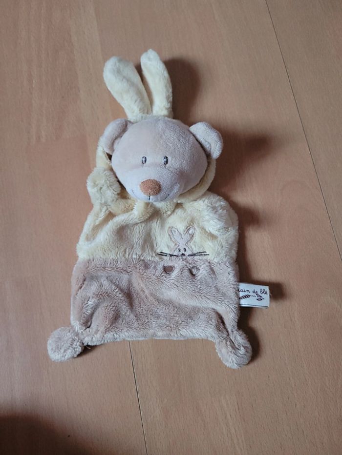 Doudou lapin grain de blé