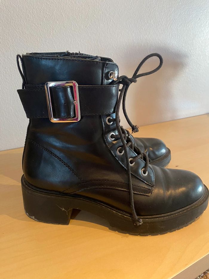 Bottine noir lefties 38 - photo numéro 3