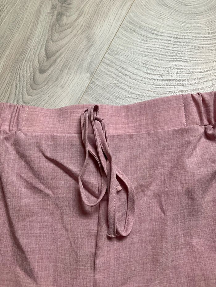 Pantalon fluide rose été 46 - photo numéro 2