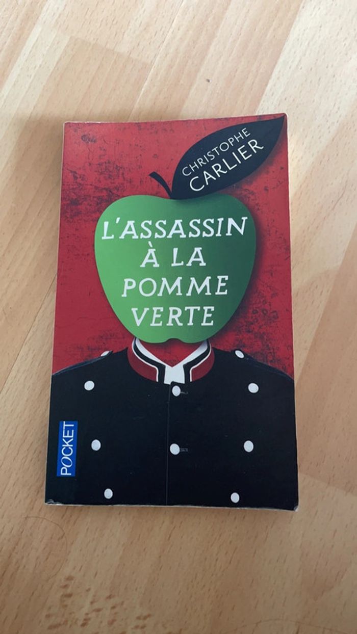 Livre : assassin à la pomme verre