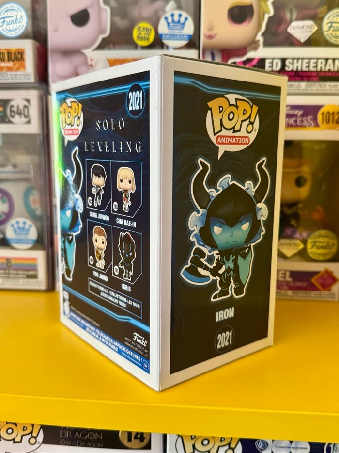 Funko Pop! Animation 2021 - Solo Leveling - Iron - Funko Special Edition Original - photo numéro 4