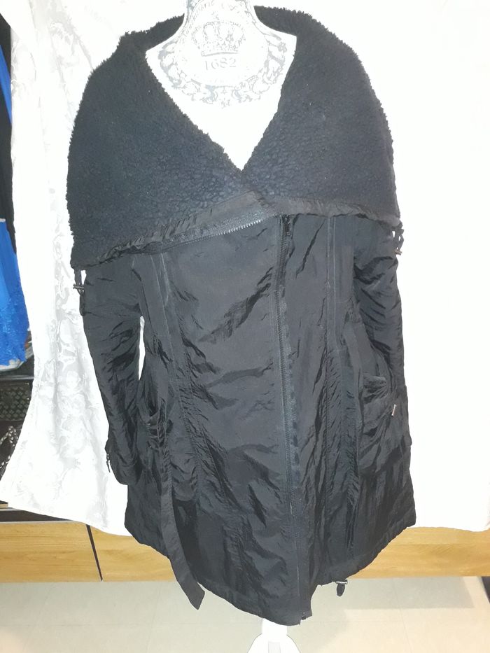 Faby27800 Manteau imperméable noir femme, T 46 - photo numéro 2