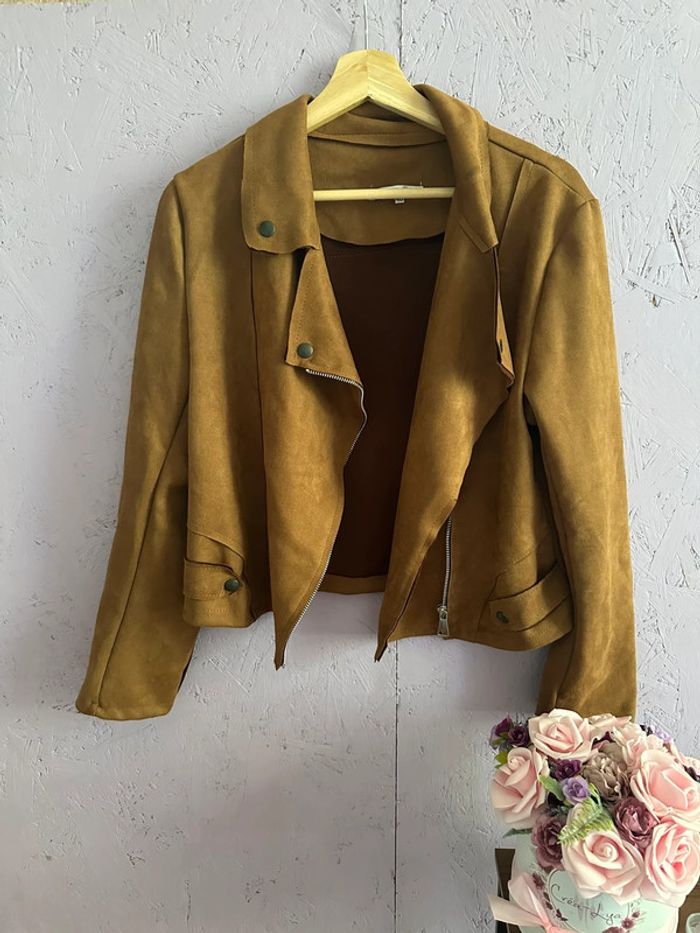 Blouson caramel Collection U